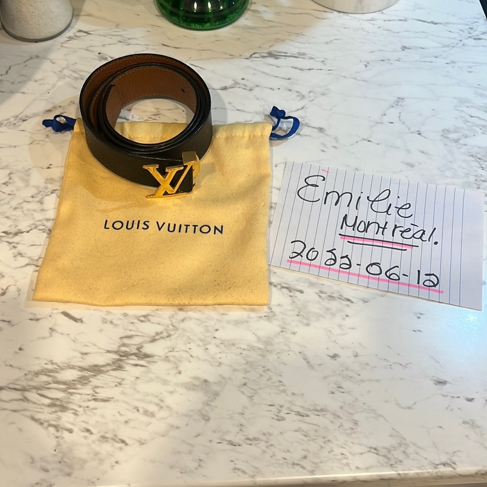 Authentic Louis Vuitton belt
